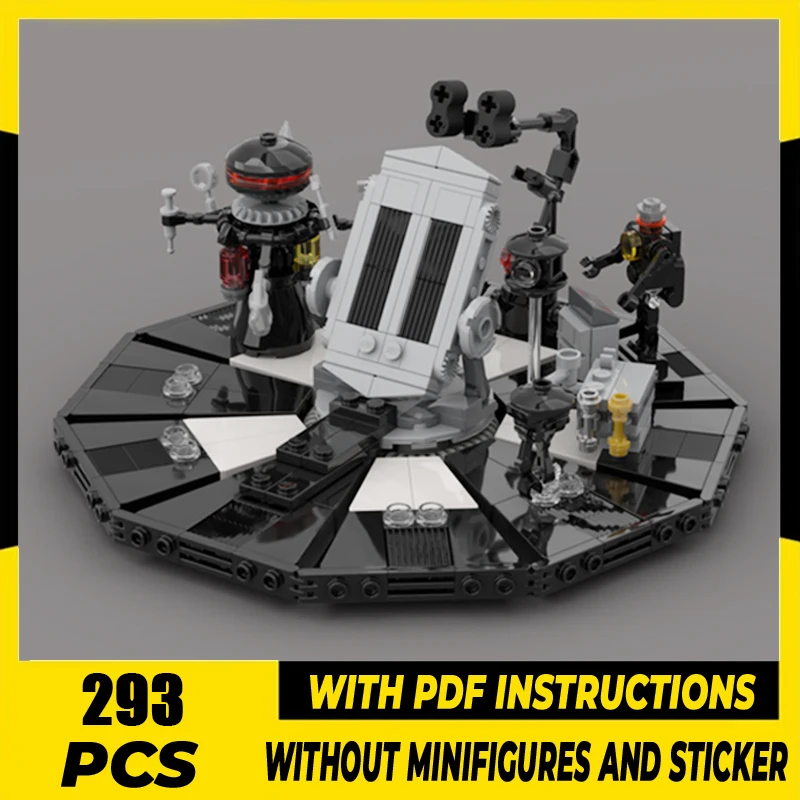 Звездный фильм Moc строительные блоки Империя Лорд модель трансформации