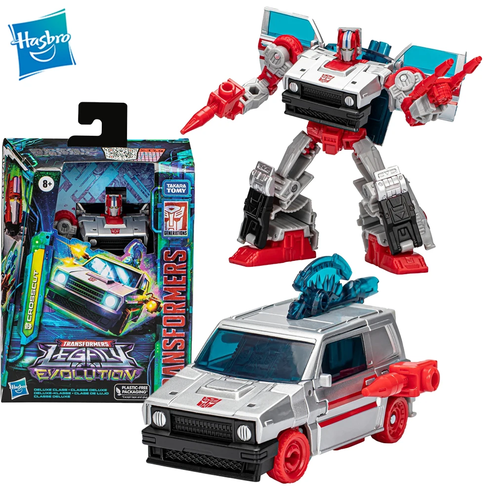 

[In Stock] Hasbro Transformers Legacy Crosscut Deluex Class Original Movie Character Figure Art Model Collectible Toy Gifts