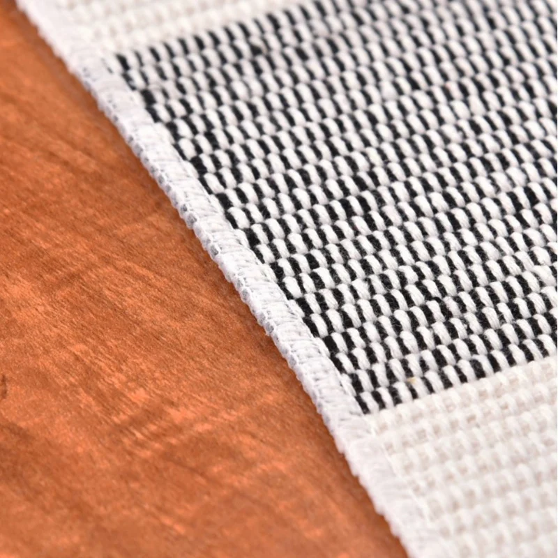 Акция! Хлопковый клетчатый коврик в стиле буйвола размером 27 5X43 дюйма моющиеся