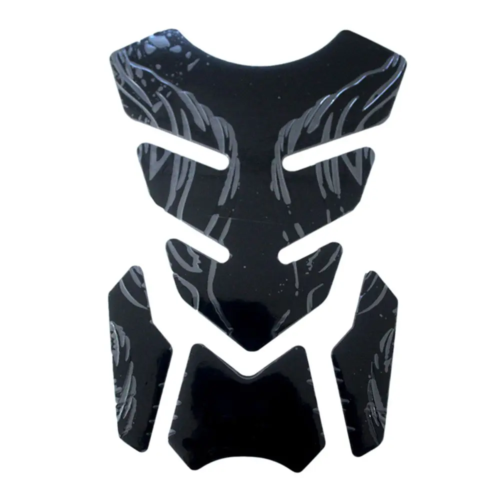 

1 шт. мотоциклетные 3D наклейки для масляного бака, универсальные наклейки для стайлинга мотоциклетного пламени, украшения, наклейки, аксессуары для защиты мотоцикла