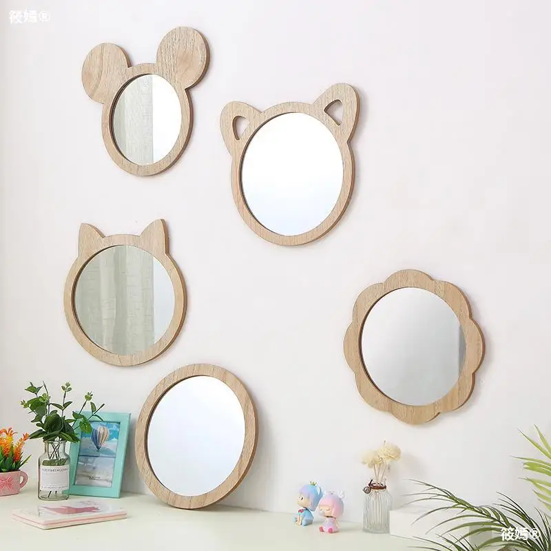 

Luxury Living Room Wall Decoration Macrame Mirror House Decoration Cosmetic Mirror Spiegel Kawaii Room Decor Aesthetic