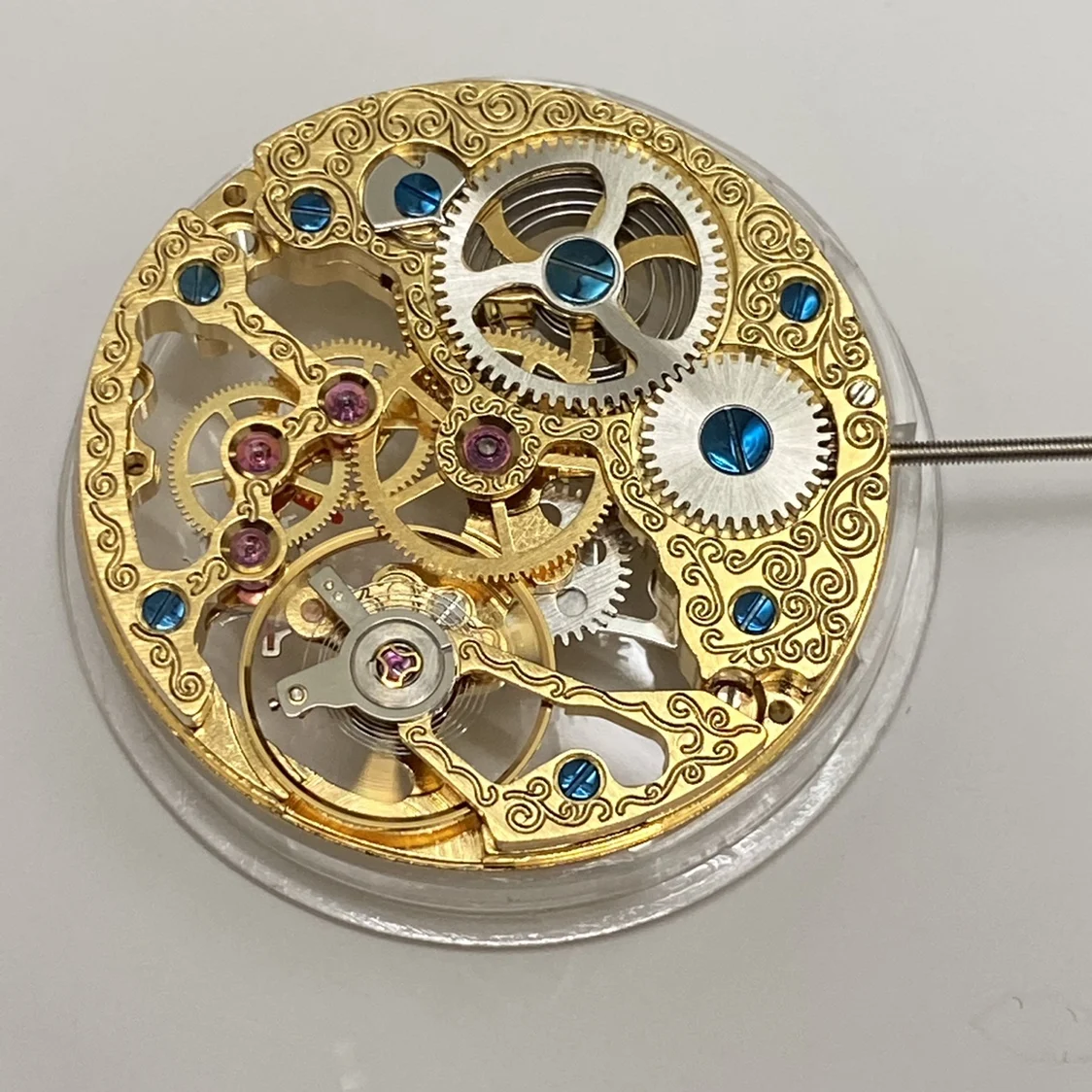 

Watch Accessories SEAGull ST3600 Brand New Domestic 6497 Movement Manual Chain Hollow Mechanical Movement Carving