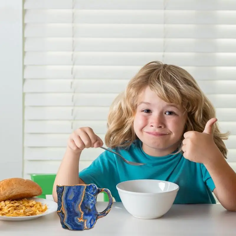 400 мл минеральная хрустальная кружка смоляные хрустальные кружки с ручками