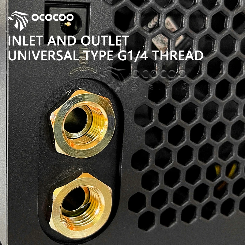 OCOCOO радиатор водяного охлаждения с насосом медный внешнее водяное охлаждение