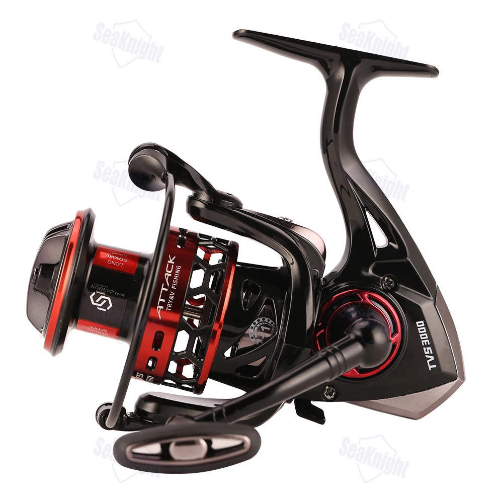 NEW SEAKNIGHT ATTACK Spinning Fishing reel Full Metal Body 8KG Max Drag Water Proof Design Anti-Corrosion TVS SEA Reel