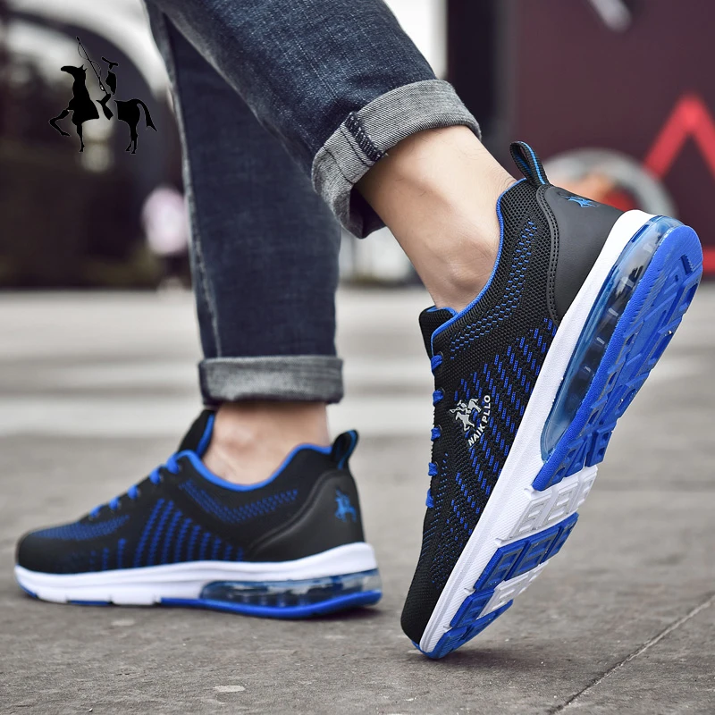 Мужские Нескользящие кроссовки дышащие сетчатые Повседневная прогулочная обувь