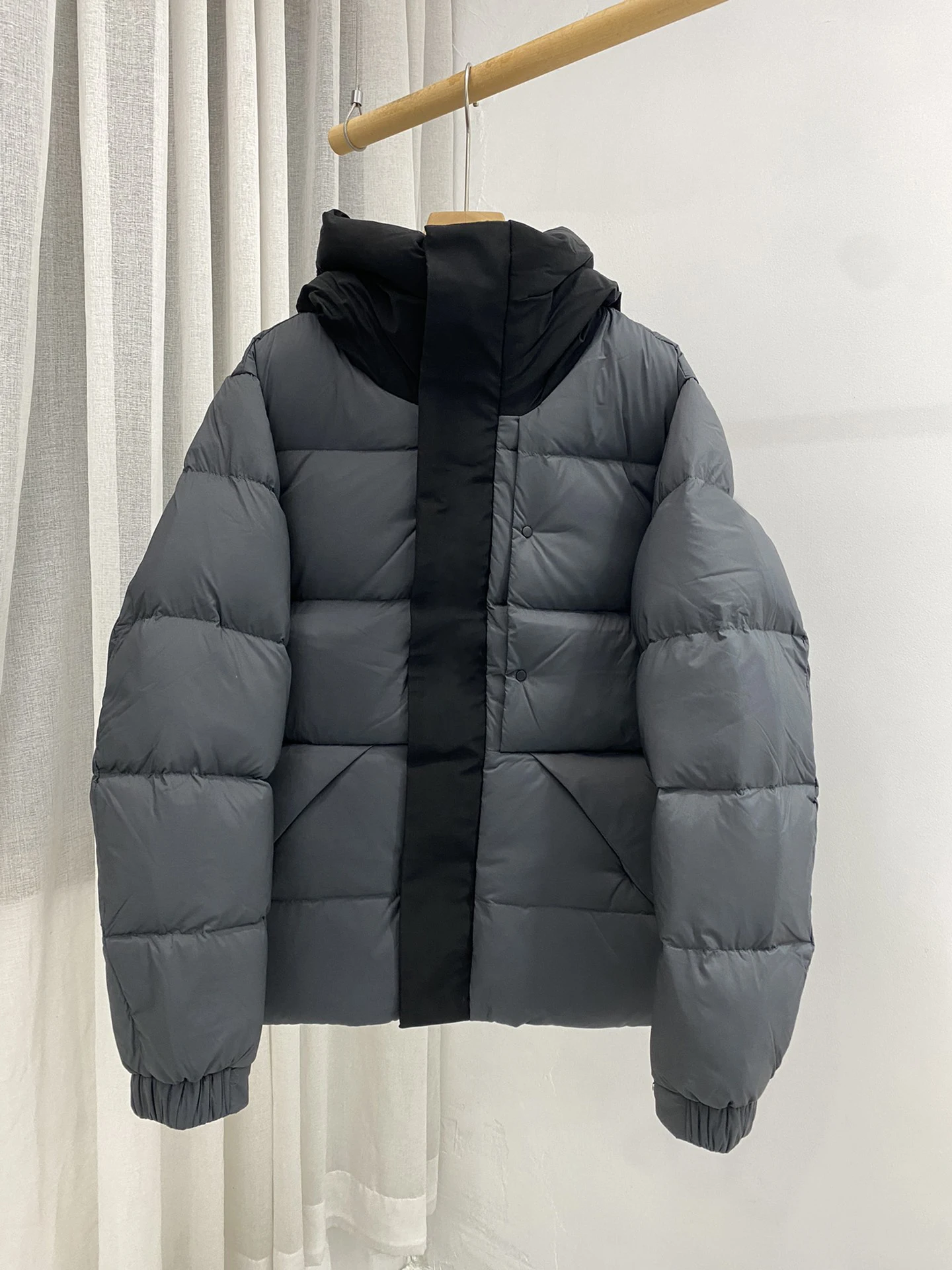 New White Duck Down Jacket Men Winter Warm Solid Color Hooded Down Coats Thick Duck Parka Mens Down Jackets Winter Outdoor Coat