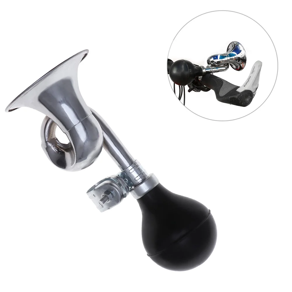 

Horn Bike Bell Squeeze Loud Kids Cycle Clown Air Ringer Metal Bugle Cart Cycling Handlebar Practical Road Adults Retro Bells
