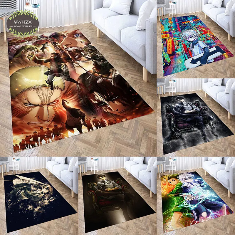 

Exquisite Living Room Carpet Anime 3D Printing Children's Floor Mat Carpets Decoration Home Play Mats Anti-Slip Bedroom Rugs