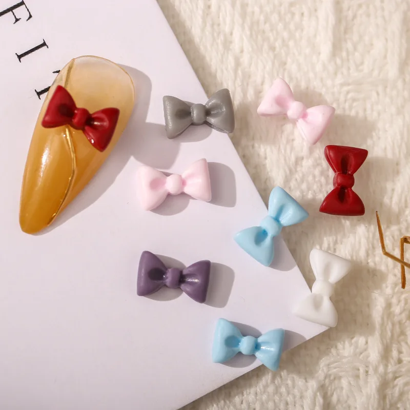 

50 шт./упаковка, матовый мини-галстук-бабочка