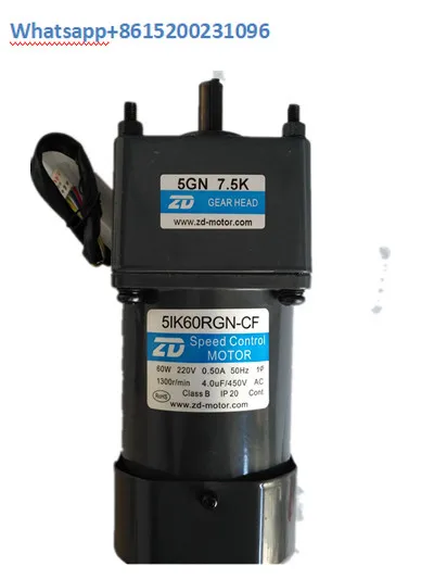 220 В 60 Вт регулятор скорости двигателя 5IK60RGN-CF редукторный двигатель