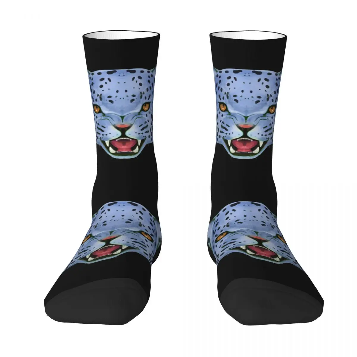 Blue Leopard Adult Socks Leopard,beast Unisex socks,men Socks women Socks