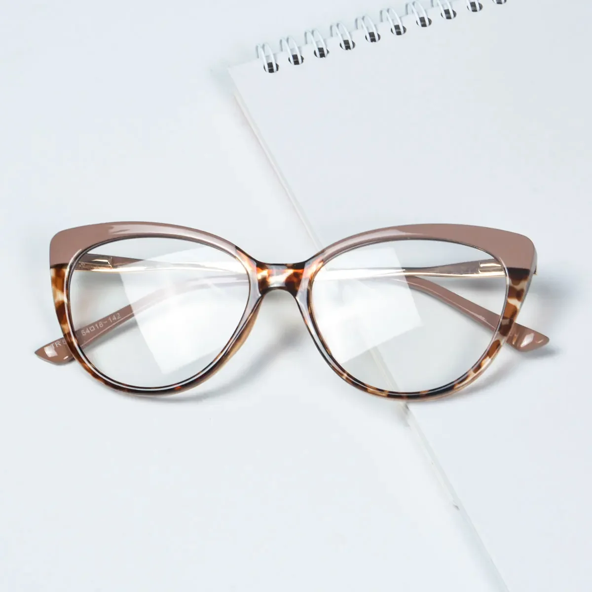 Женские очки в оправе кошачий глаз мультифокальные для чтения близорукости