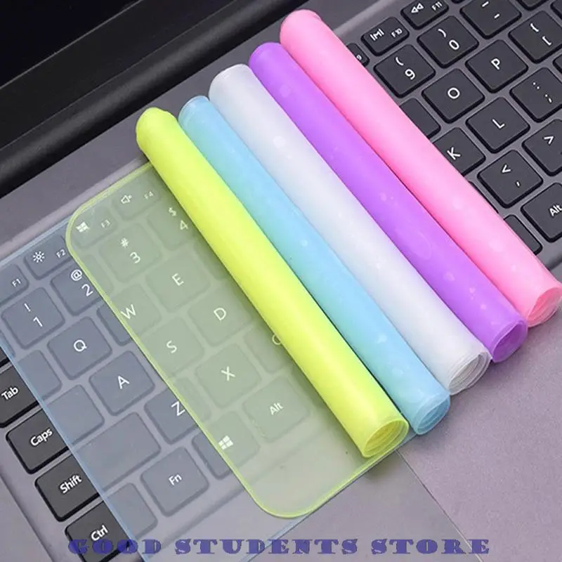 

1Pc Universal Keyboard Cover for 12-14 inch 15-17 inch Laptop Notebook Silicone Protector Skin Laptop Keyboard Cover