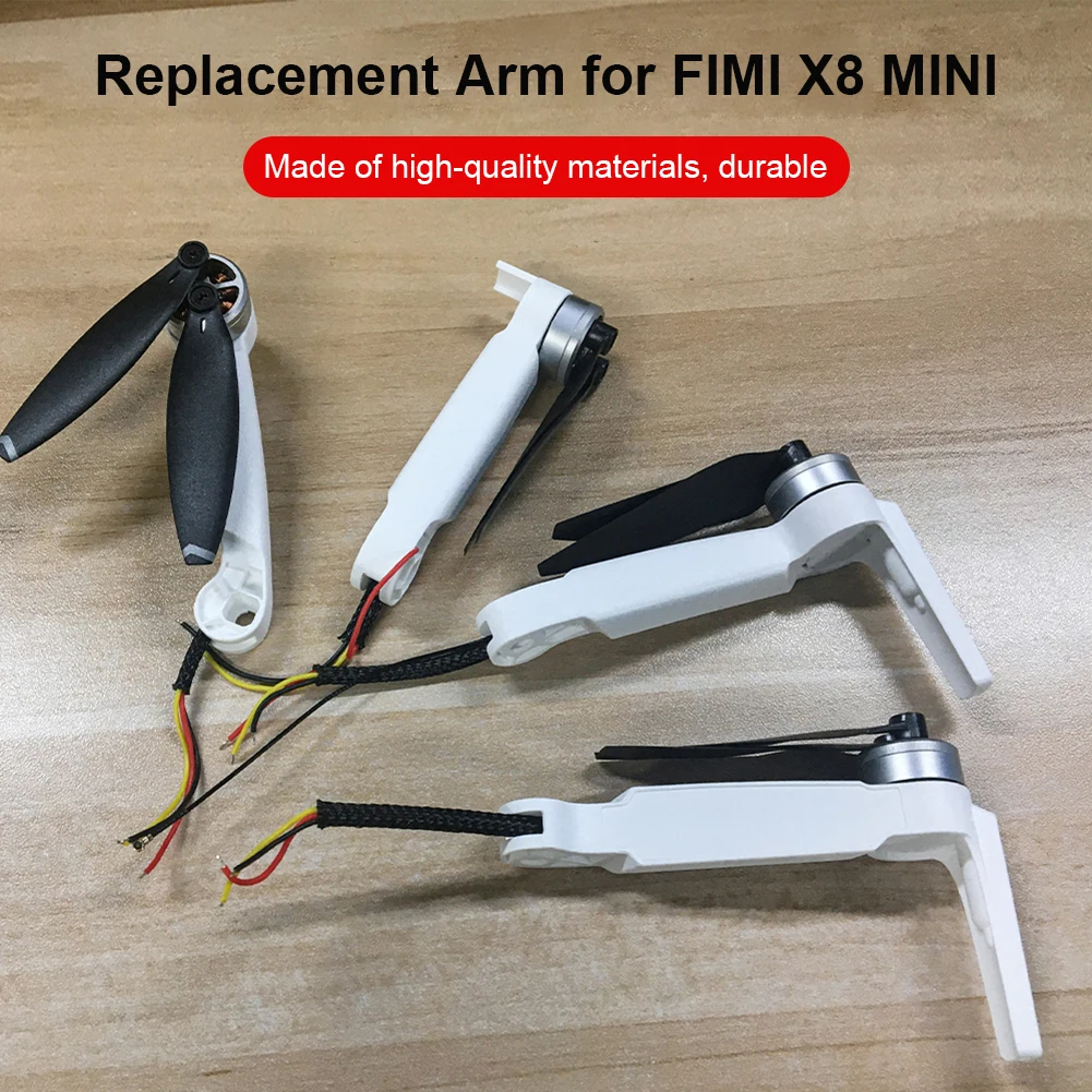 

Drone Front Rear Left Right Arm for FIMI X8 MINI Drone Spare Repair Parts Aircraft Motor Arm Landing Gear