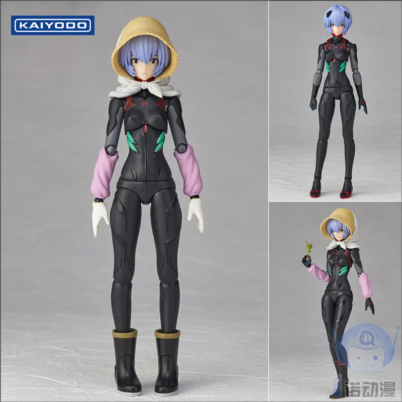 

Original KAIYODO 02301 EVANGELION EV-022 EVA REI AYANAMI Anime Figure Model Collecile Action Toys Gifts