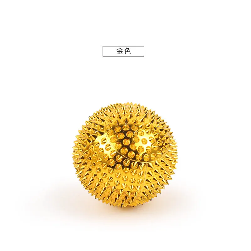 

Yoga Fitness Ball Magnetic Massage Ball Relaxing Muscle Metal Feeling Palm Finger Plantar Pressure Massage Balls
