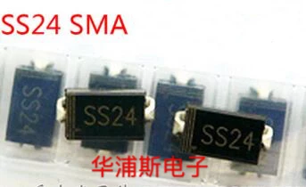 

10pcs 100% orginal new SS24 1N5820 2A/40V SMD Schottky diode SMA/DO-214AC (50 pieces) 2 yuan