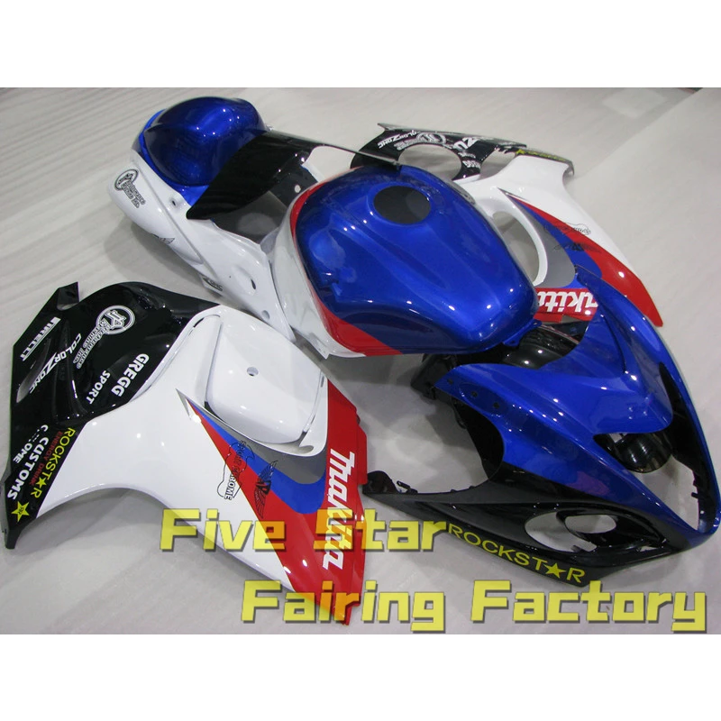 

Комплект обтекателей для мотоцикла Suzuki Hayabusa GSX1300 R 2008 2009 2010 2011 2012-2020 инъекция кузова GSX 1300 Красный Синий Белый