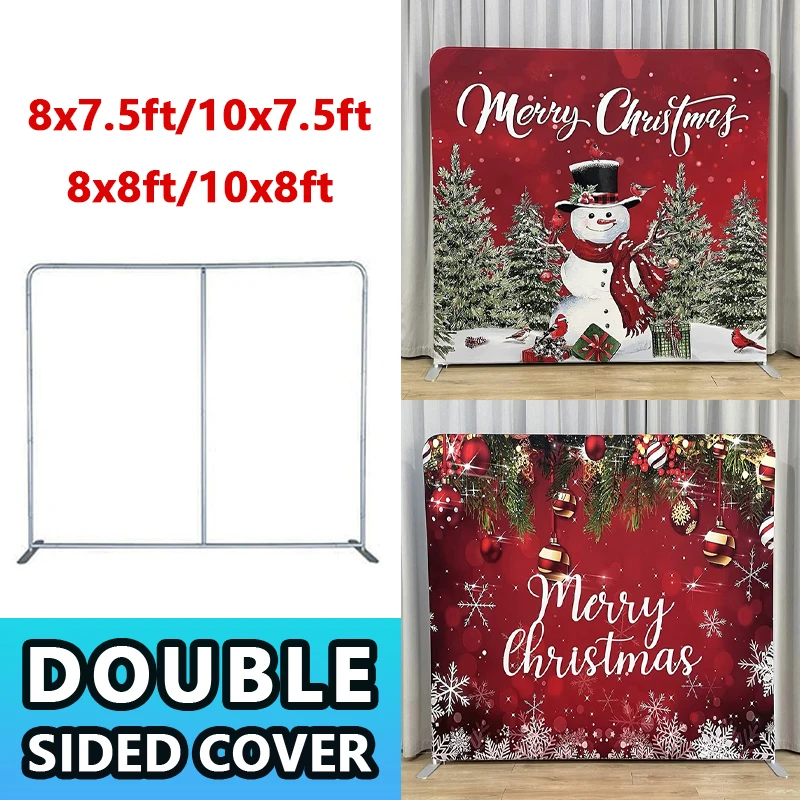 Алюминиевая квадратная подставка для фона снеговик рождественская елка