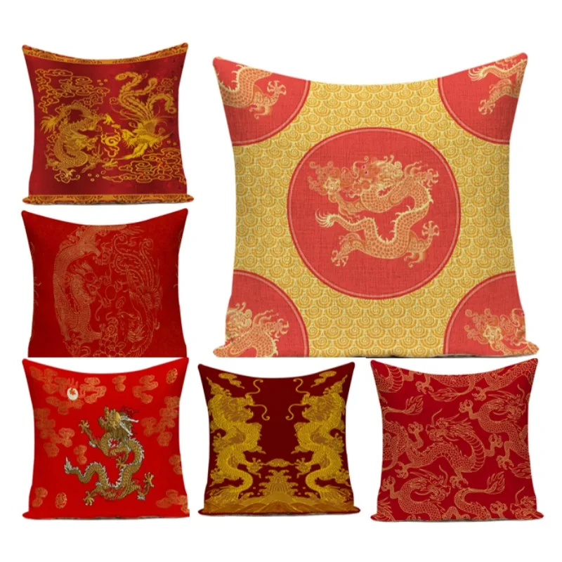 

45x45cm Cushions Covers Pilow Cases Artistic Home Decor Geometry Chair Gamer Bedroom Personalized Gifts Art Square Vintage E2293