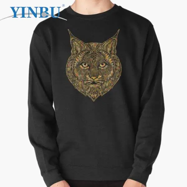 

Bobcat - Bobcat Geometric pullover new in hoodies sweatshirts Fashion clothes for men streetwear