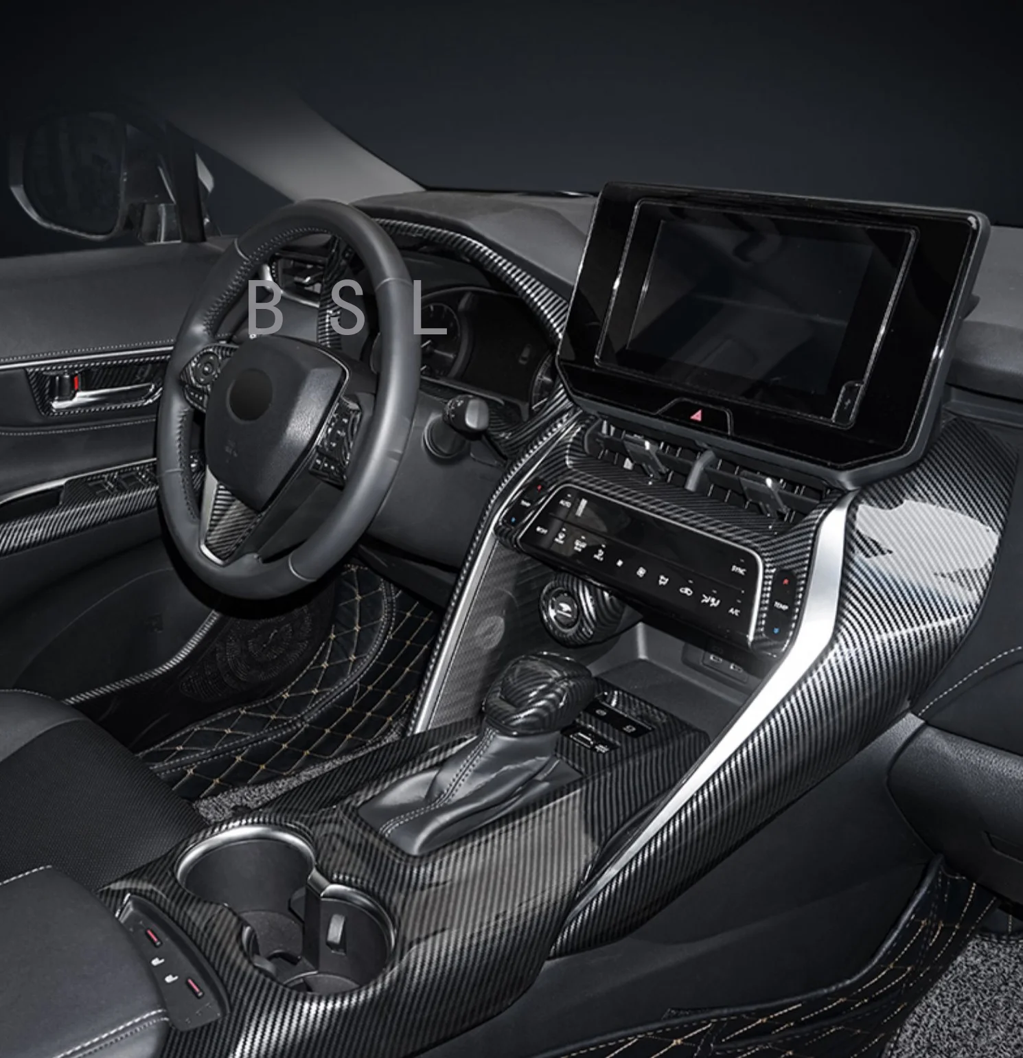 

Для Toyota HARRIER 2021 2022 аксессуары для украшения интерьера автомобиля, панель шестеренок, патч, защитные блестки