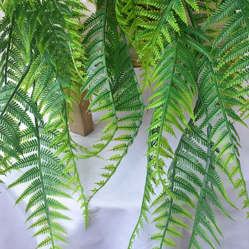 Искусственные растения Бостонский папоротник поддельная зелень подвесной плющ