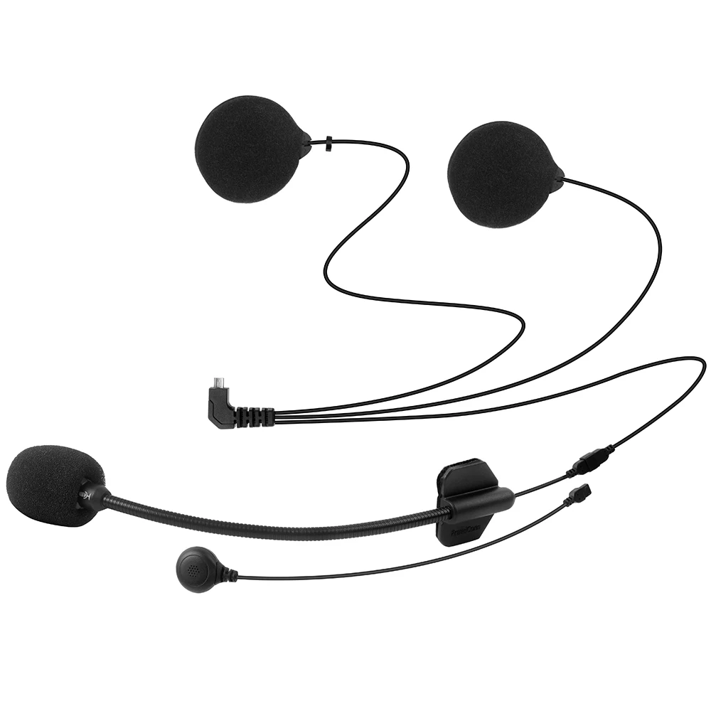 FreedConn микрофон гарнитура динамик Шлем Клип для T-MAX TMAX-E PRO Мотоцикл Bluetooth Интерком