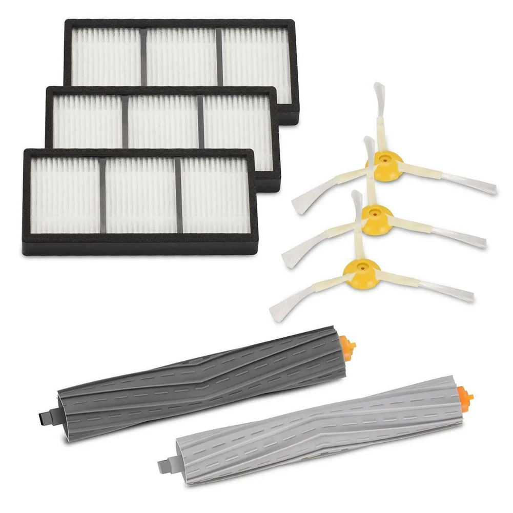 

Рулонная боковая щетка с фильтром для Irobot Roomba 800, 900, 800, 805, 860, 861, 864, 866, 870, 880, 890, 890, 891, 894, 900, 960, 961, 964, 966, 980