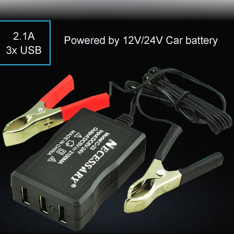 3 Usb Ports For Apple For Huawei Fast Charg