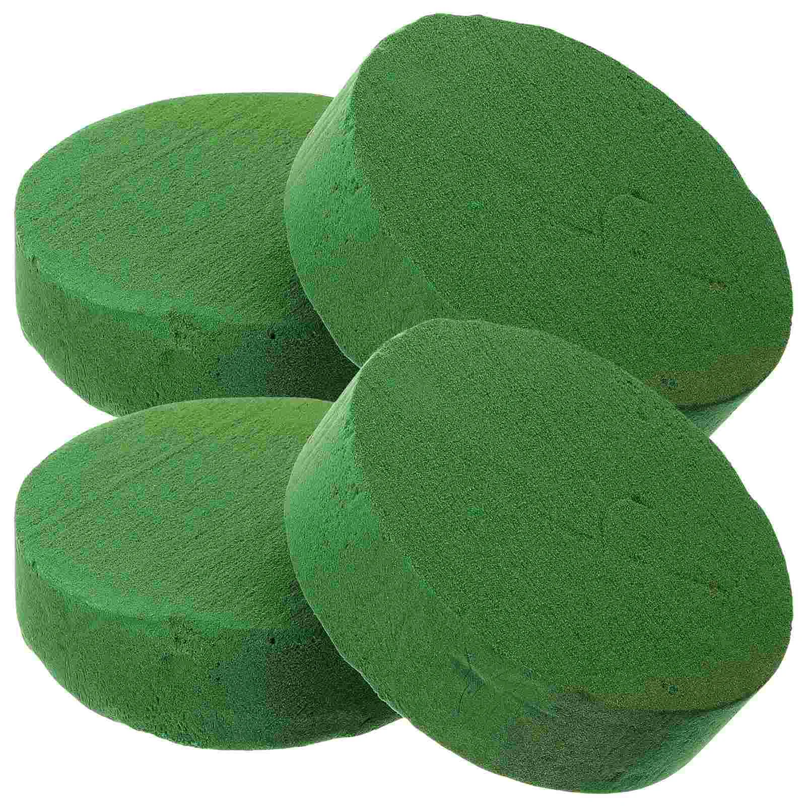 

4 Pcs Greenoodle DIY Flower Mud Cage Fresh Flowers Foam Ball Support Blocks Sponge Florist Arrangements Supplies