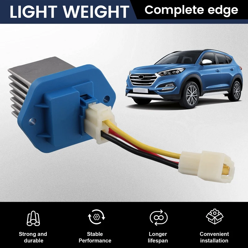 ОВКВ электродвигатель вентилятора резистор для Hyundai Tucson 2005 л 2006-97179-2D200 971792D200