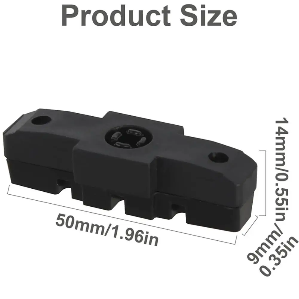 Черные велосипедные тормозные колодки прочный простой в установке тормозной