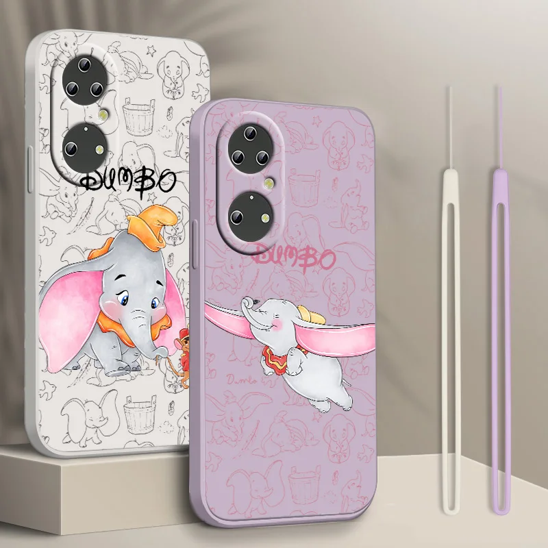 

Cool Disney Dumbo For OPPO Find A96 A76 X5 Pro X3 Pro X2 Neo 7Z 6 5 4Z Lite Pro 4G 5G Liquid Rope Phone Case