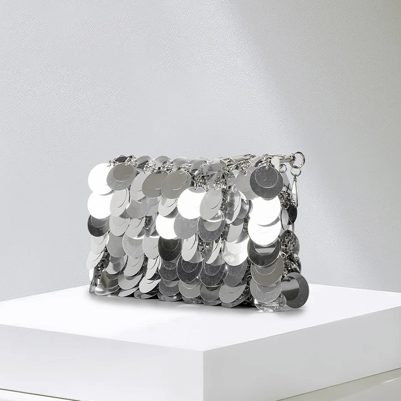 Fashion Sequins Women Shoulder Bags Designer Evening Clutch Bag Luxury Crossbody Bag Glitter Party Phone Purses Shinny Lady Sac