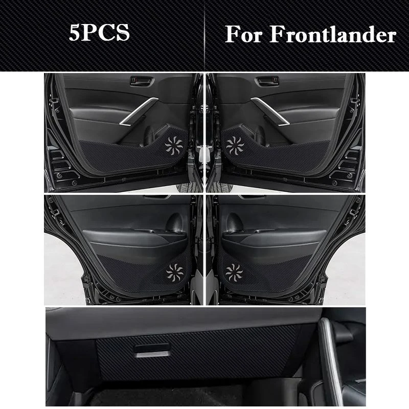 

Для TOYOTA Frontlander автомобильная дверь противоударная накладка на дверную панель защитная наклейка против ступенек и грязи коврик автоаксессуары
