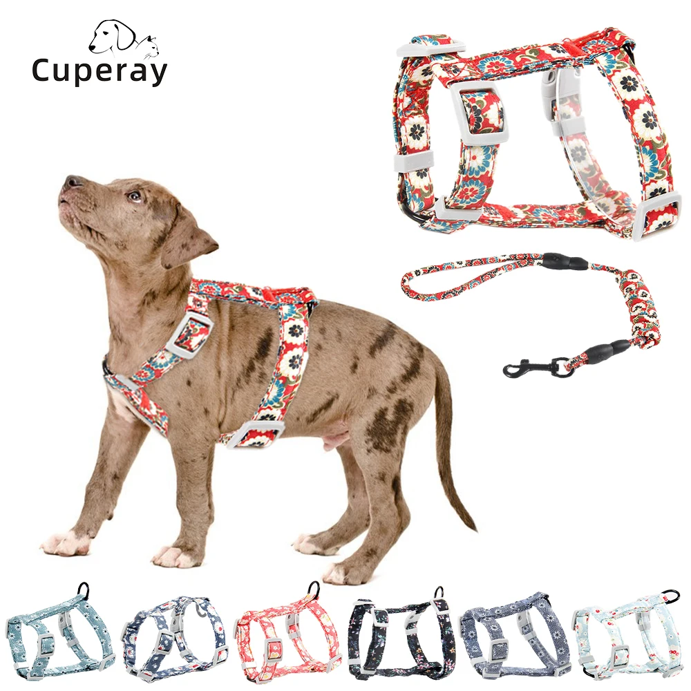 

Adjustable Kitten Harness Cat Harness and Leash Set, Cats Escape Proof - for Large Small Cats, Lightweight Soft Walking Travel