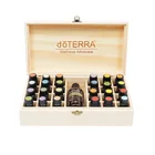 Для DoTERRA эфирное масло деревянный ящик для хранения 2521 отсек для хранения коробка 15 мл 2420 + 1 отсек эфирное масло, дисплей коробка