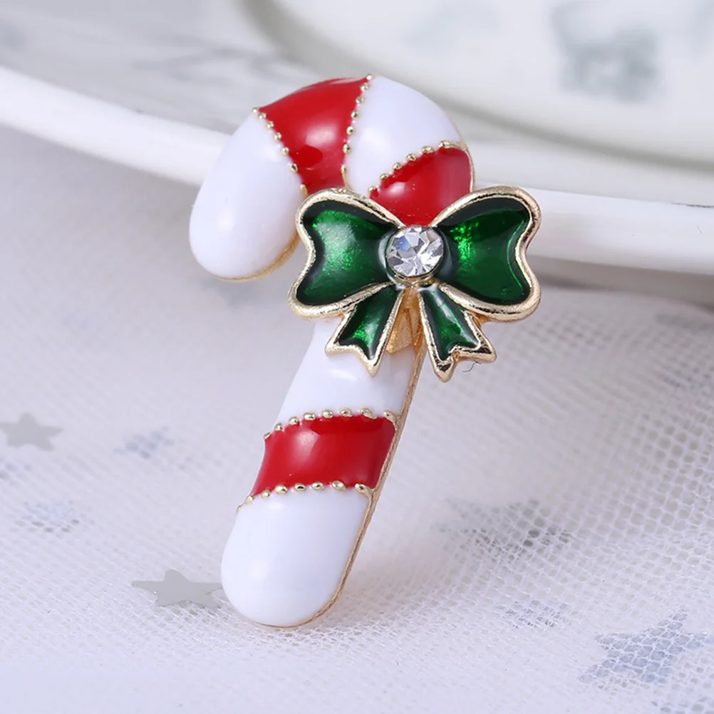 

2pcs Brooch Delicate Christmas Walking Pin for Decor Cloth Party