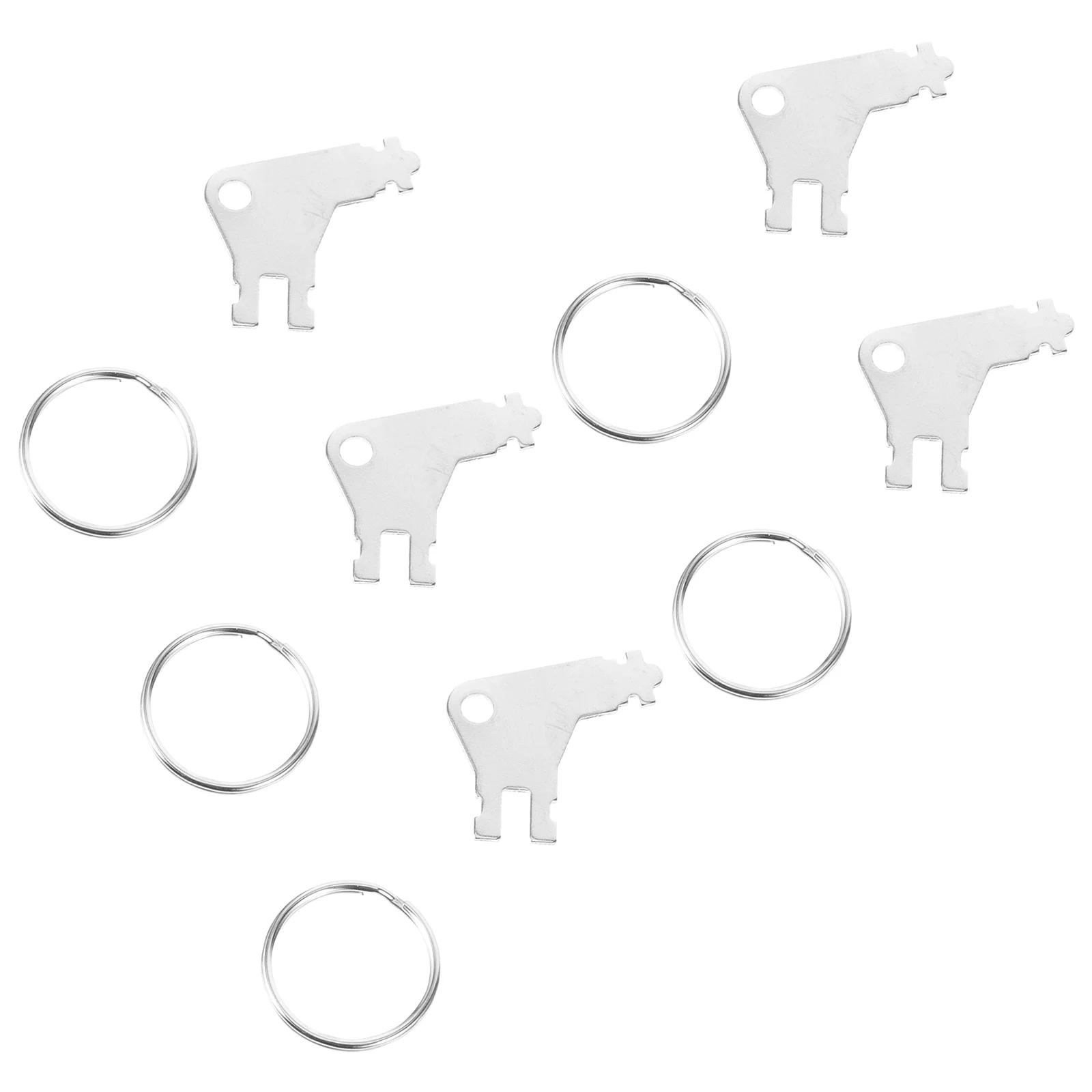 

5 Pcs Commercial Toilet Dispenser Key Paper Towel Replacement Keys Hand Soap Dispensers Universal Metal Towels Trim