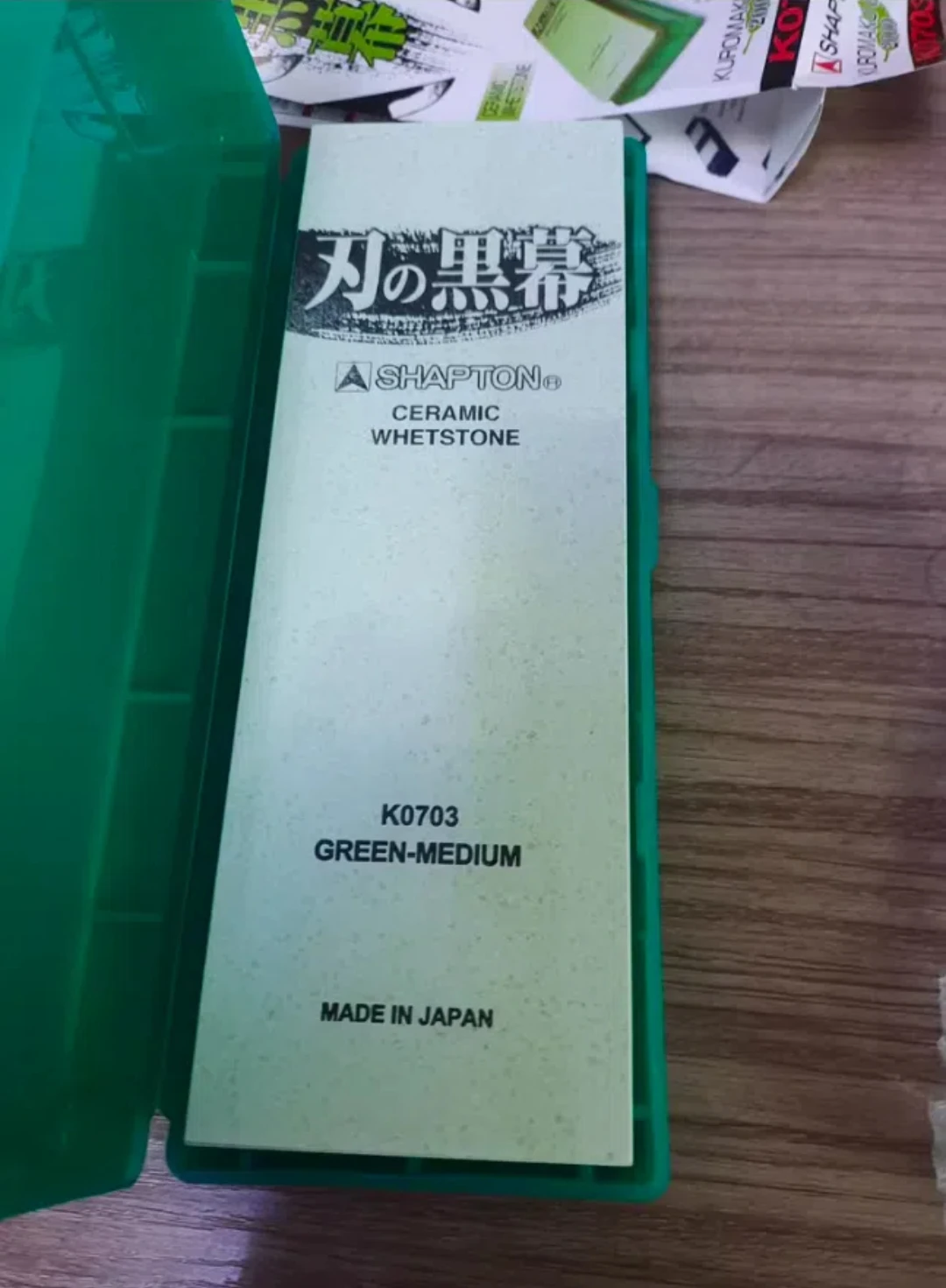Японский точильный камень SHAPTON Ceramic KUROMAKU