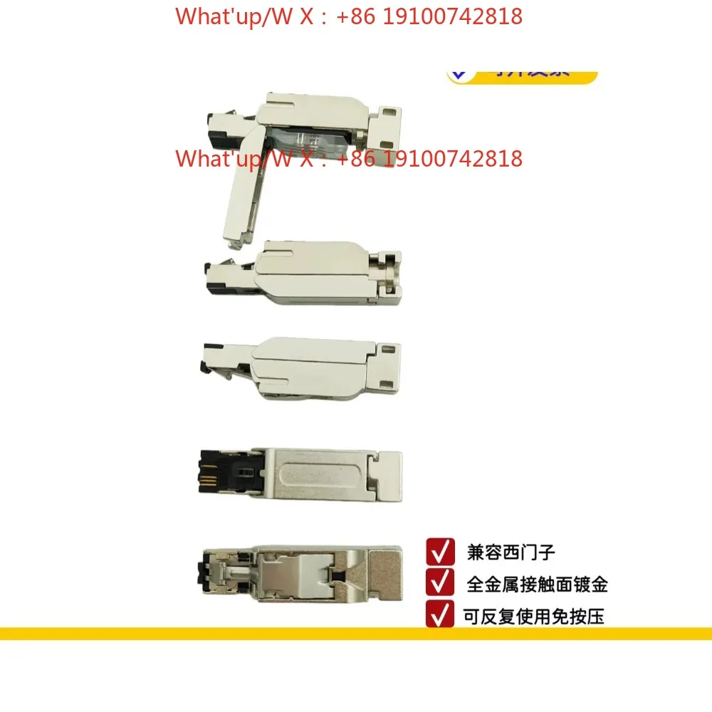 Фото Кристаллический разъем RJ45 6GK1901-1BB10-2AA0, совместимый с разъемом Ethernet RJ45 №4