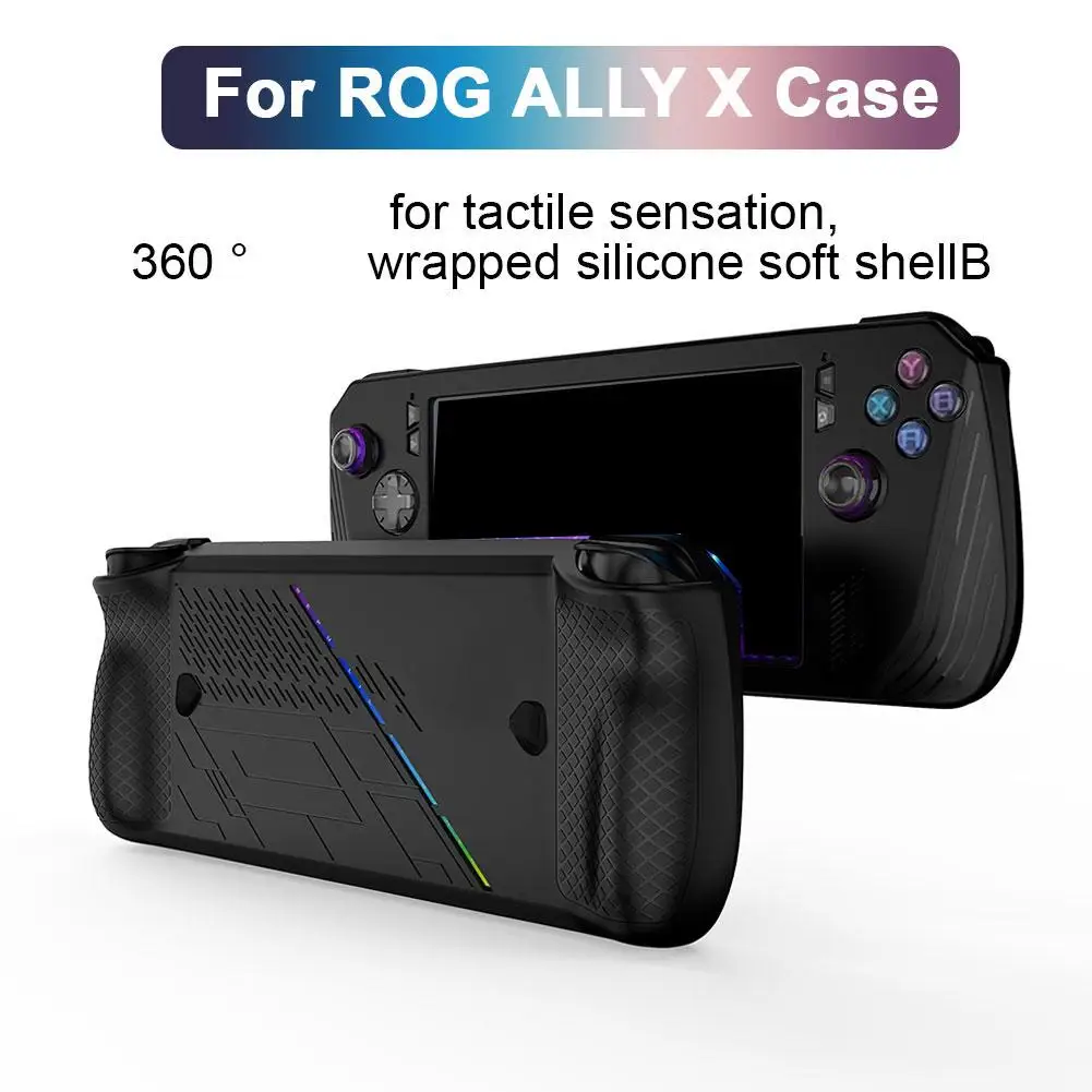 Для Rog Ally X (2024) теплоотдача Защитная амортизация силиконовая дуга не