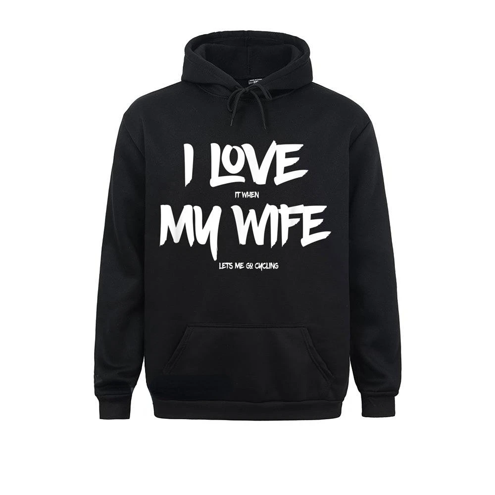 

Kaus Hoodie Anime Lucu I Love It Ketika Istri Saya Naik Sepeda untuk Pria Hoodie Musim Gugur Normal Fashion Sweter Anime
