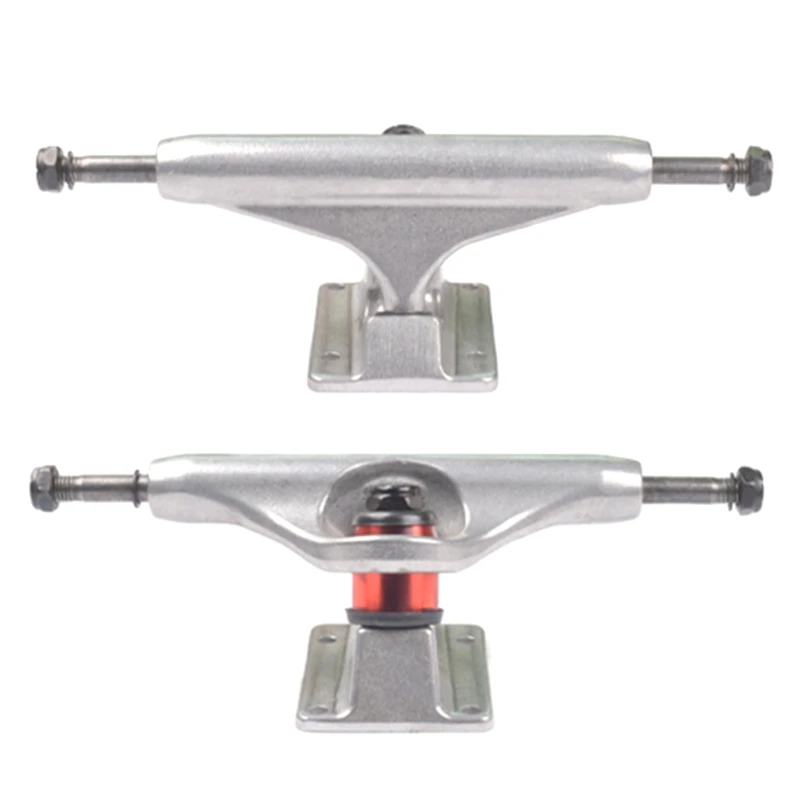 

Skateboard Trucks Good Quality Aluminum Alloy Truck Steel Hollow Kingpin Skate Trucks
