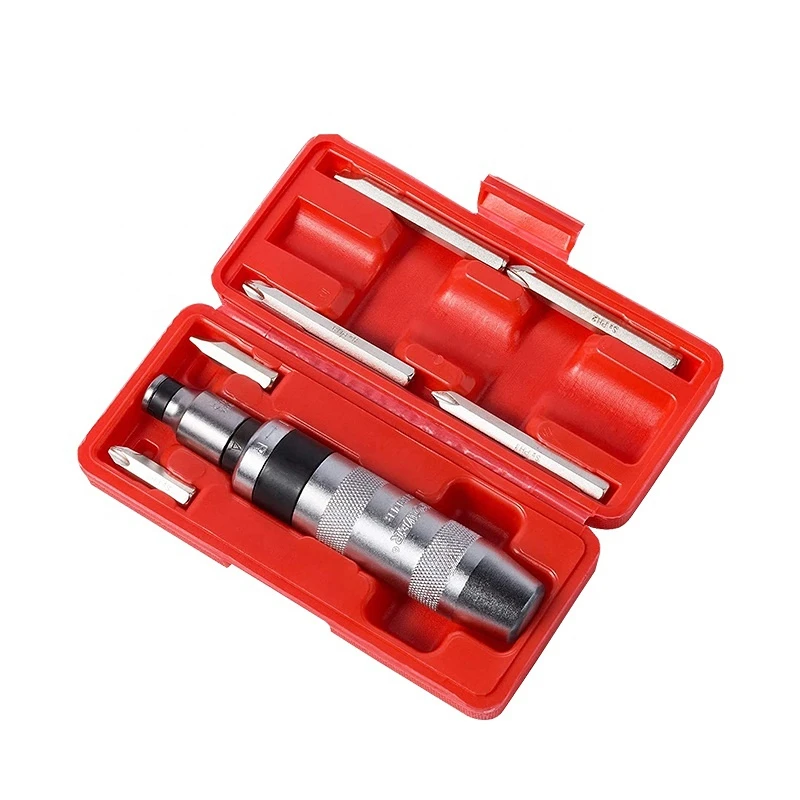 

Screw Remover Rusted Bolt Extractor Impact Screwdriver Set with S2 Bits Steel Kit Package
