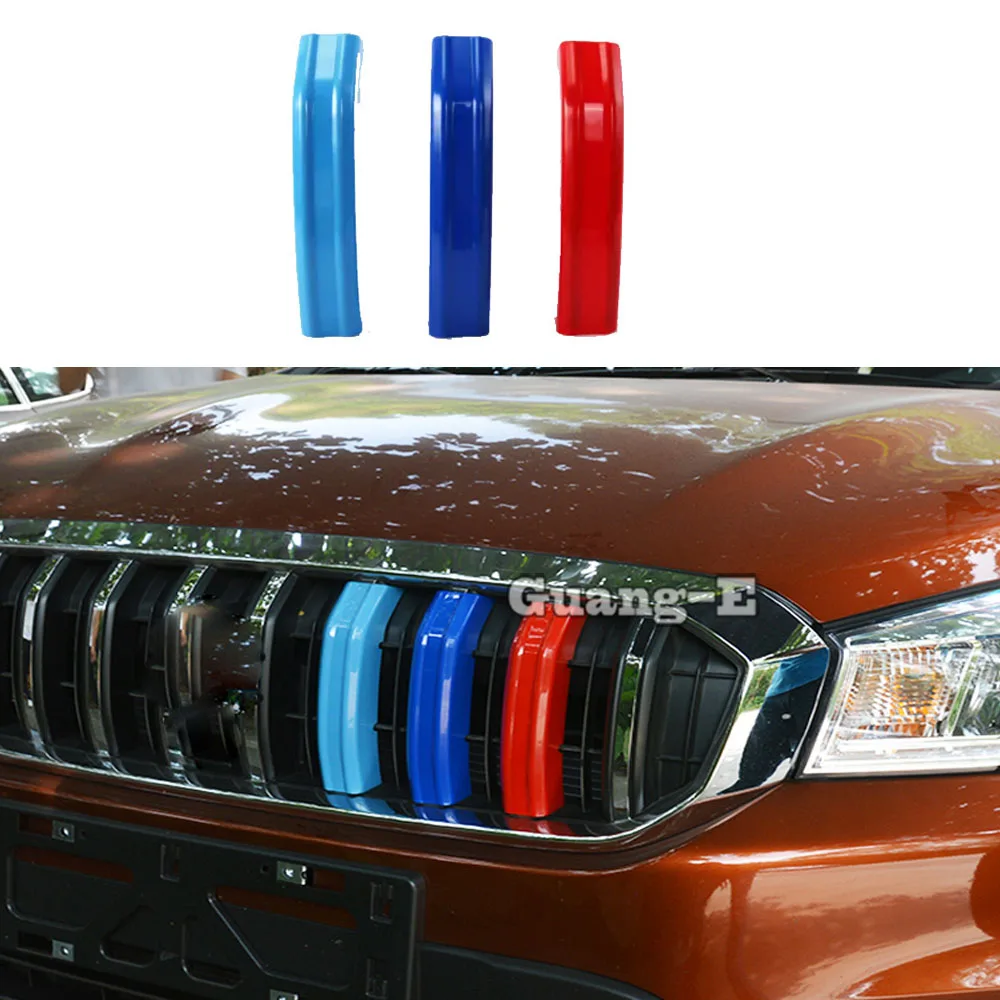 

Car Protection Detector ABS Stick Trim Front Head Grid Grill Grille Panel For Suzuki S-Cross SCross SX4 2017 2018 2019 2020 2021