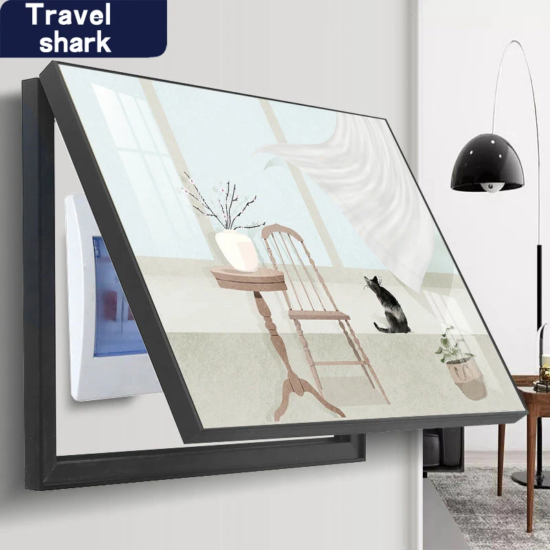 

Настенный художественный принт для дома, гостиной, декоративные аксессуары, Электрический измерительный ящик, крышка, Декор, живопись, совр...