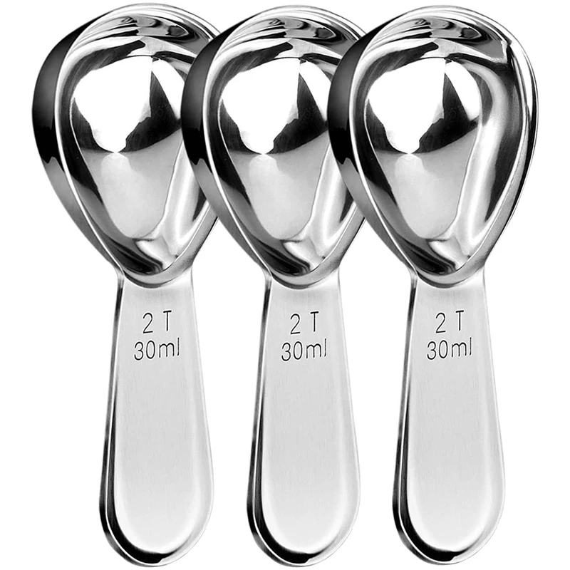 

Coffee Scoop, Coffee Spoons Tablespoon Measuring Spoons for Tea, Ground Coffee, Whole Bean, Scoops for Canisters